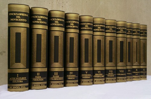 Enciclopedia del novecento - enciclopedia,
