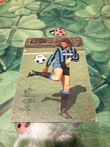282sc cartolina inter 1983 - cartolina,