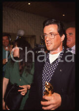 Sylvester STALLONE vince il TELEGATTO - MILANO 1990 35 mm vintage slide