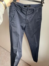 Pantalone blu chino in cotone slim Liu Jo Tg.42