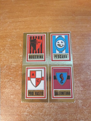 Figurina scudetto calciatori - figurina,