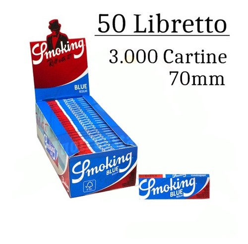 Cartine smoking blu - cartine, corte