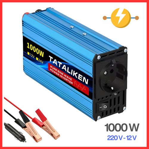 Inverter 12v 220v - onda, pura