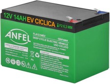 Batteria al Piombo AGM 12v 14ah UL14-12 12V 14AH CICLICA TRAZIONE 6-DZM-14