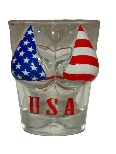 Usa bikini top - bikini, glass