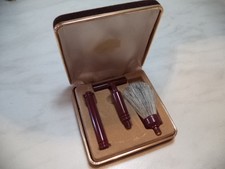 RASOIO DA BARBA IN METALLO SET