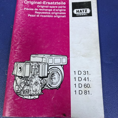 Libro ricambi motore diesel