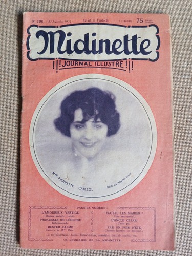 Midinette journal illustré