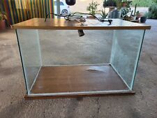 Terrario Terrarium Teca vetro per rettili serpenti camaleonte altro - 85x55xh54