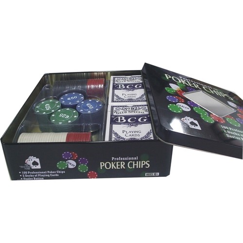 Set kit cofanetto - poker, texas