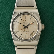 Zenith Defy Gauss ref. Bracciale aragosta vintage quadrante argento A7686