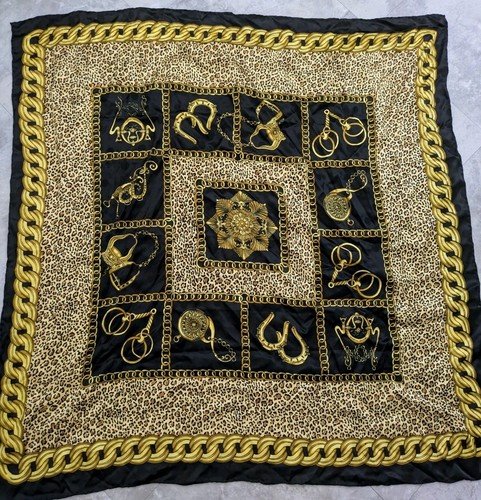 Sciarpa seta vintage cielo - , e