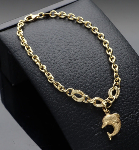 Bracciale con delfino in - ,