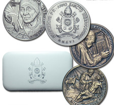 2016 - PONTIFICATO DI PAPA FRANCESCO - MEDAGLIA IN ARGENTO CELEBRATIVA DELLA CAN