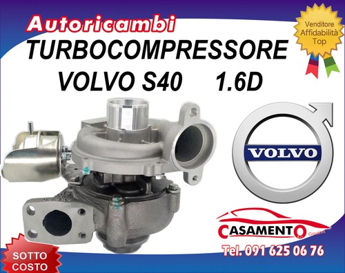 Turbocompressore volvo s40 - turbocompressore,