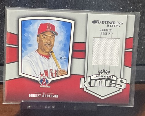 2004 garret anderson - garret, donruss