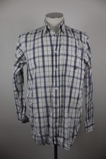 PAUL & SHARK CAMICIA UOMO TG 39 15 1/2 MAN CASUAL VINTAGE SHIRT COTONE COTTON