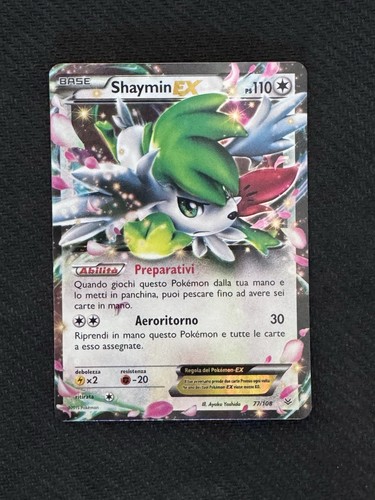 Pokemon card shaymin ex - card-,