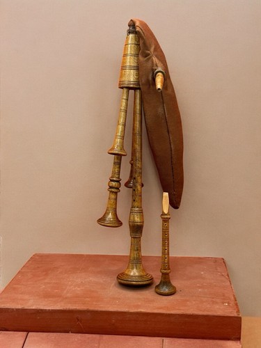 Zampogna ciaramella scena - zampogna, arte