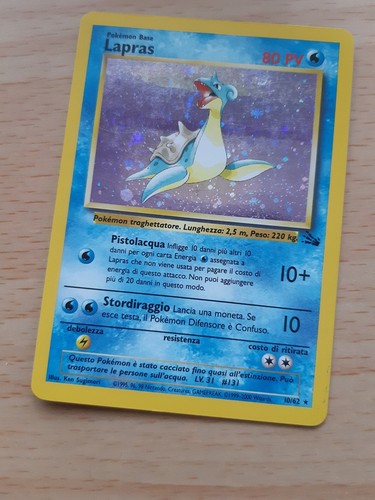 Lapras carta pokémon - -,