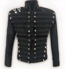 Giacca militare intrecciata stile ussaro Michael Jackson