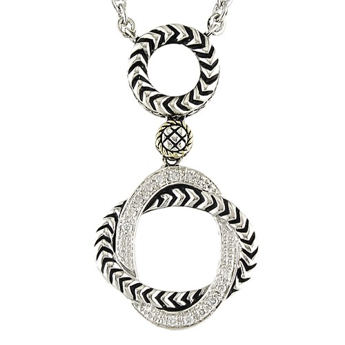 Collana oro 18k argento - collana,