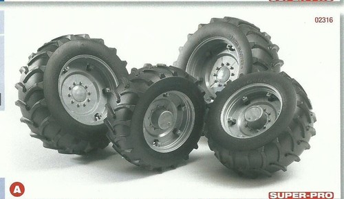 Bruder accessori 4 - 4, ruote