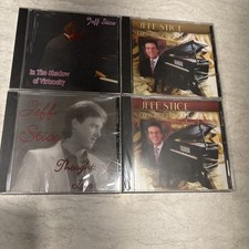 4 Jeff Stice CD’s Me And A Piano Thoughts Of Love Shadow Of Virtuosity 3 Sealed