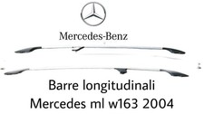 BARRE LONGITUDINALI TETTO PER MERCEDES ML W163 2° Serie (02>05)