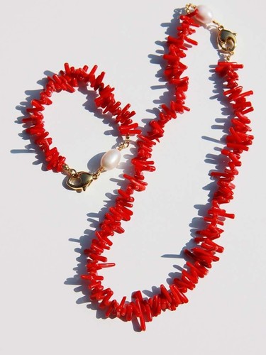 Set collana bracciale in - set,