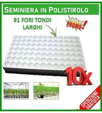 10pz Seminiera In Polistirolo