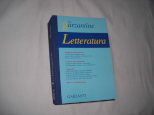 Garzantine letteratura - garzantine,