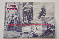 manuale uso manuntenzione FANTIC CROSS 125 cc COMPETITION originale