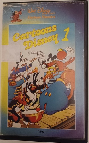 Cartoons disney vhs - 1.,