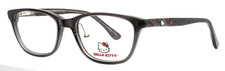 Occhiali da vista HELLO KITTY HK300-3 grigi bambina semi occhio di gatto bordo intero 48-16-125