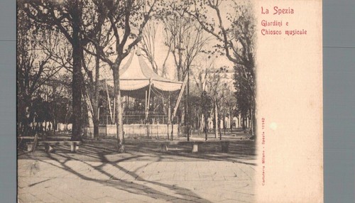 Spezia giardini chiosco - la,