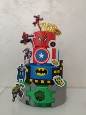 Torta Scenografica Supereroi