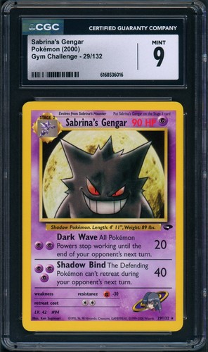 Cgc mint sabrina gengar - 9, sabrina's