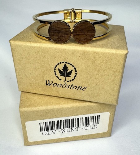 Bracciale noce naturale con - bracciale, in