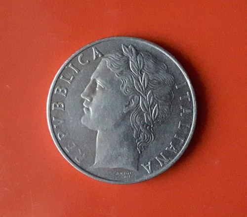 100 lire 1956 - 100,