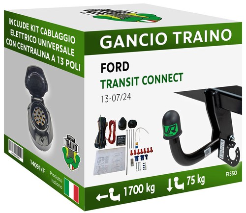 Gancio fisso ford transit - fisso,