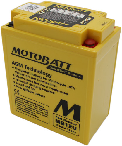 Motobatt mb12u yb12a 14ah - motobatt,