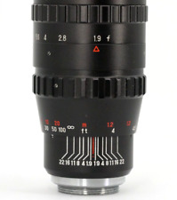 Cine Lens ICH Cosmicar Television 75 f1.9 C-Mount MFT SUPER16 RARE BOLEX SAMPLE