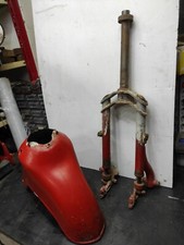 Forcella Anteriore E Parafango Per Moto Guzzi Galletto 192