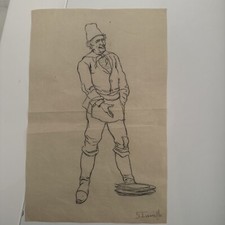 disegno dessin Giuseppe II Canella