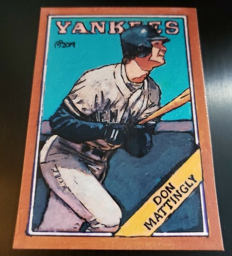 Baseball art card stampa - baseball,