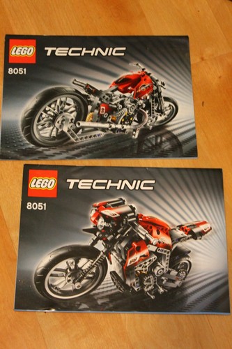Lego technic 8051 moto solo - technic, (solo