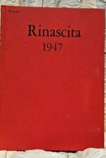 RINASCITA rivista 1947