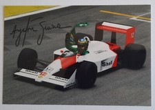 Ayrton Senna * Foto autografa