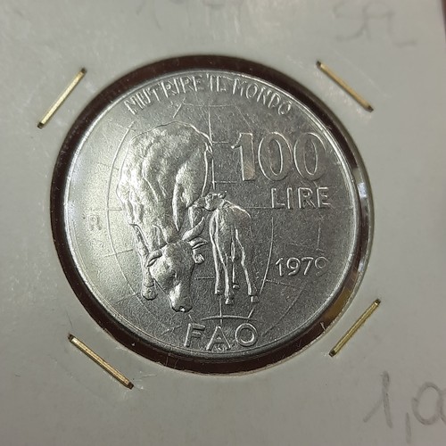 Moneta 100 lire fao - lire, 1979